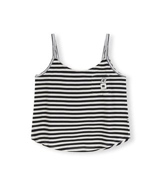 10Days Strappy Top Stripe black/ecru