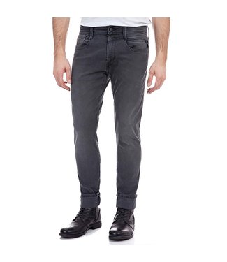 Replay Anbass hyperflex jeans black