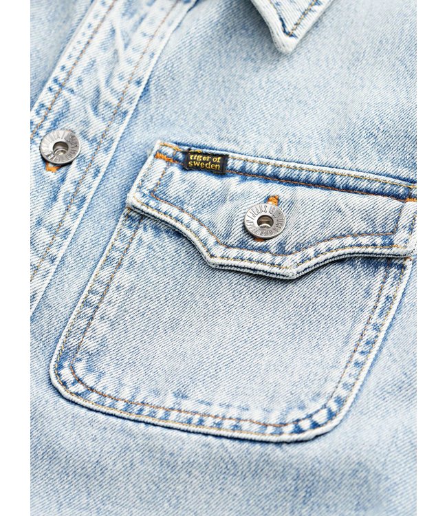 Tiger of Sweden Get denim jacket light blue T71664003-200