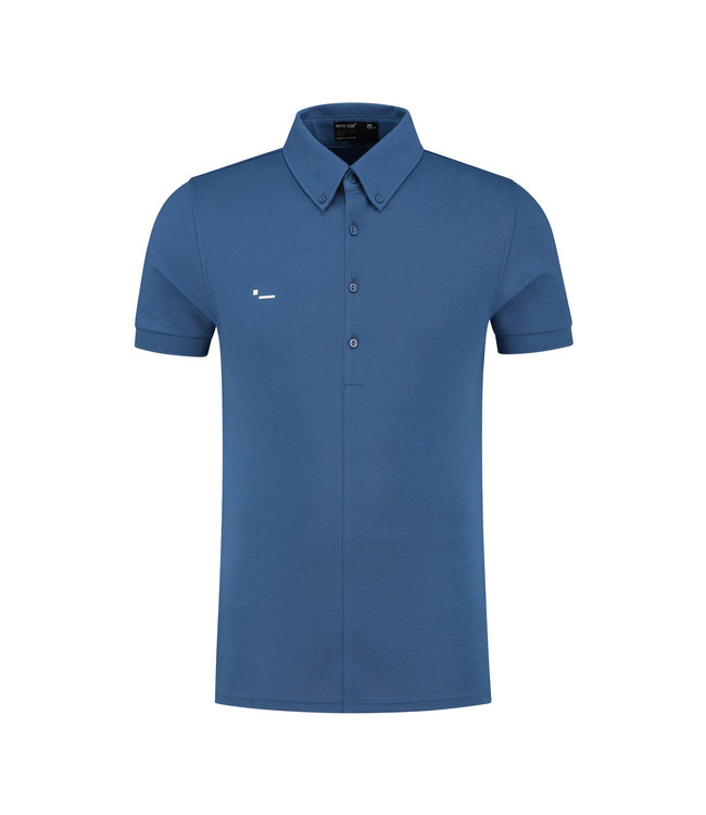 Morse Code Alpha1 pique polo s/s moonlight blue 10355