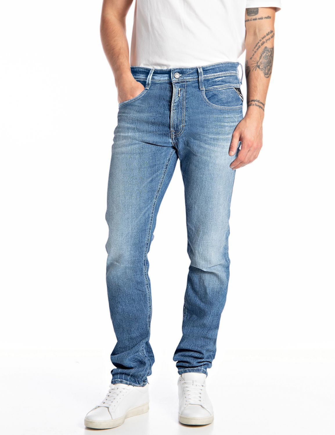 Jeans da uomo REPLAY Anbass 783 slim fit