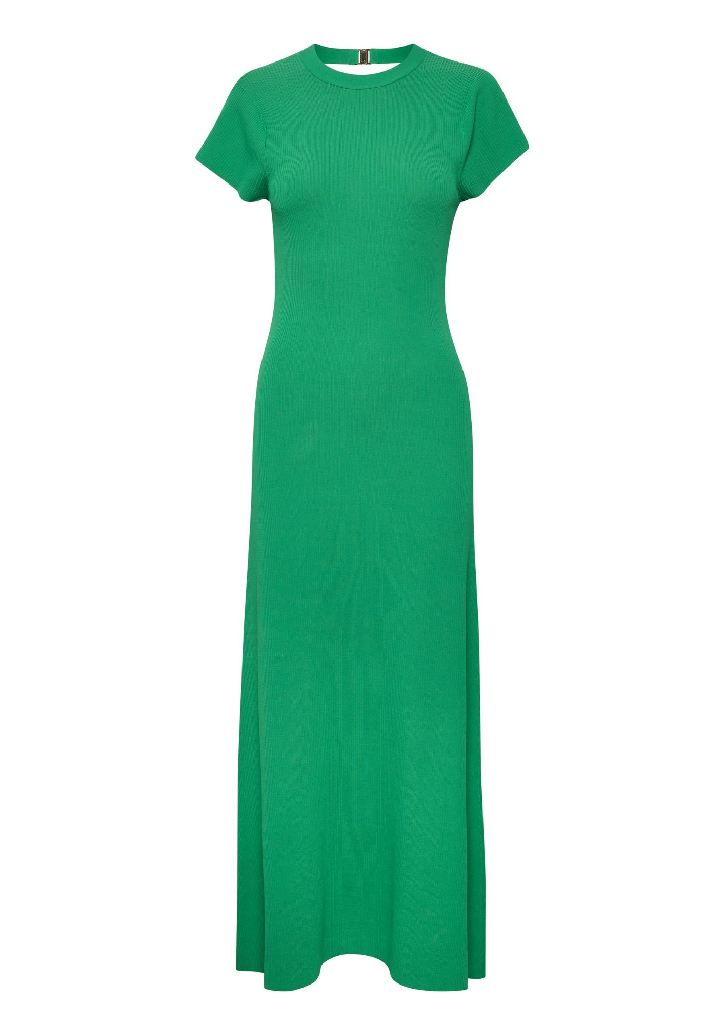 Gestuz Mona long dress simply green - NewStyle.nl Gestuz Mona long dress simply green - NewStyle.nl