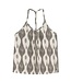 10Days Racerback Singlet Ikat ecru