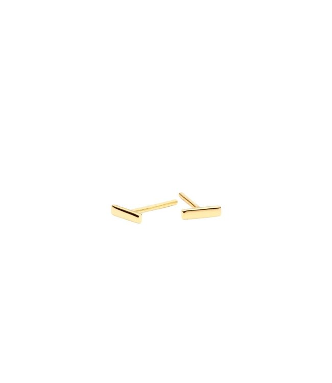 Eline Rosina Eline Rosina Bar studs D16-GOLD