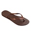 Havaianas Slim dark brown metal acoused 4000030-5964