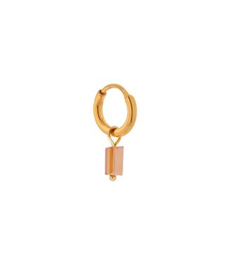 Label Kiki Peachy hoop gold