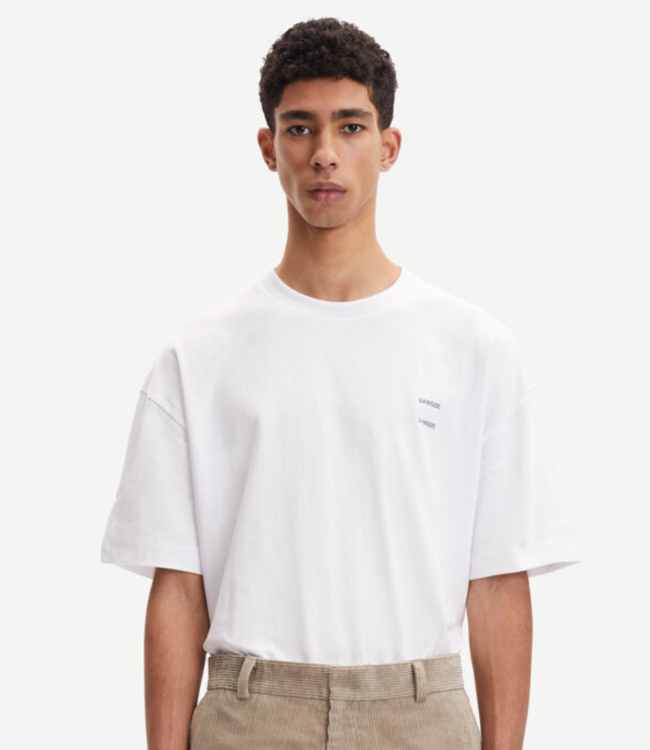 Samsoe Samsoe Joel tee s/s white M22300126-CLR000023