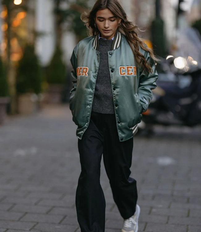 Mercer Varsity jacket olive Newstyle NewStyle.nl