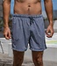 Swimshort striped dark grey blue