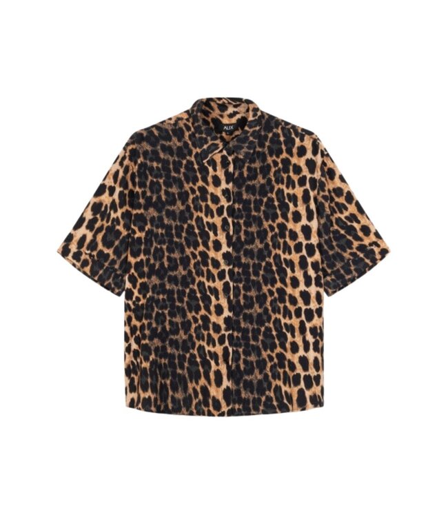 Alix the Label Woven animal blouse animal