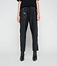 10Days Leatherlook side panel jogger black