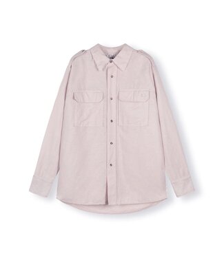 10Days Washed linen shirt pale lilac