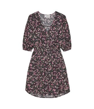 Catwalk Junkie Rose garden dress black