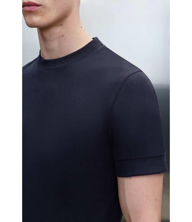 Drykorn Anton tee blue