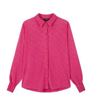 Alix the Label Oversized plisse blouse pink