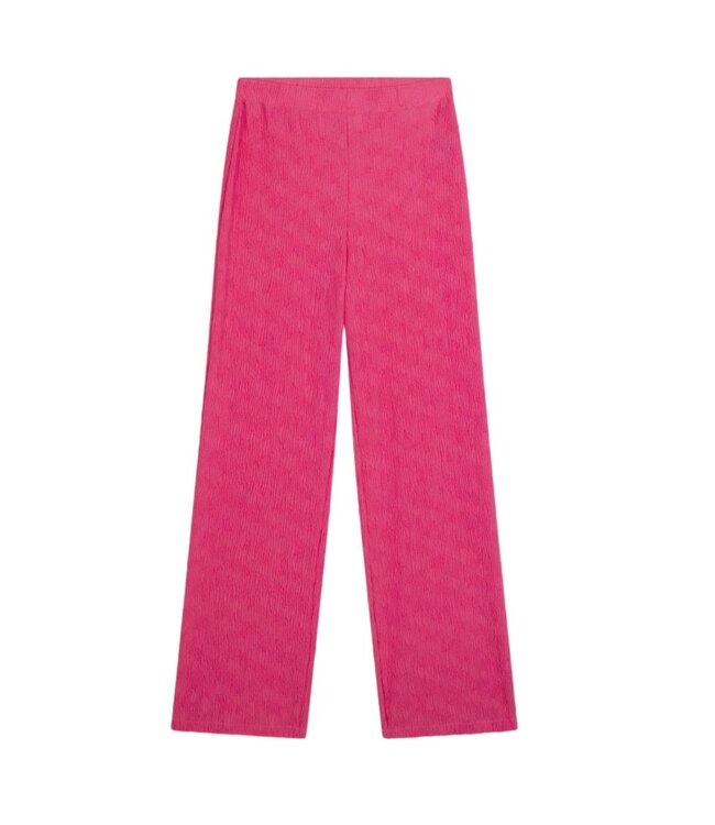 Alix the Label Woven wide leg pant pink – Modern pants with sleek fit