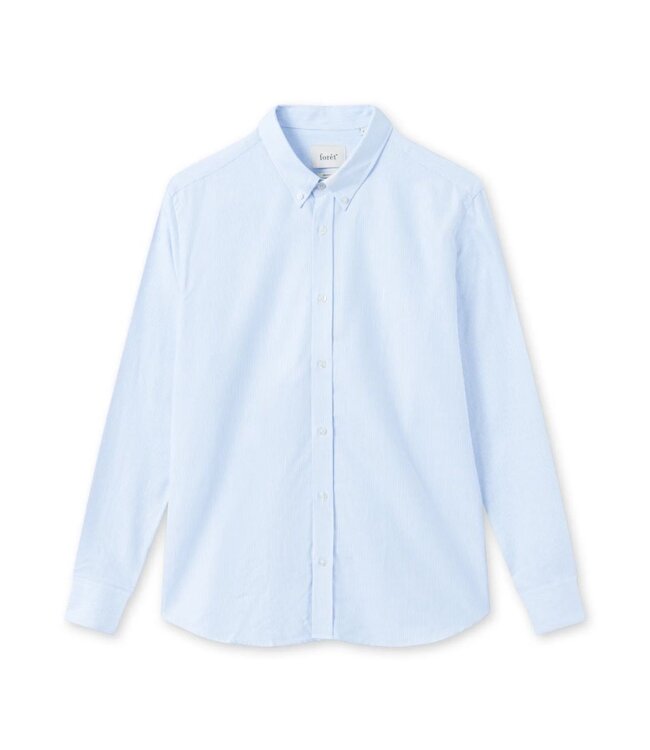 Foret Life Shirt  White/Light Blue