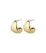 Pilgrim KASIA recycled earrings gold-plated