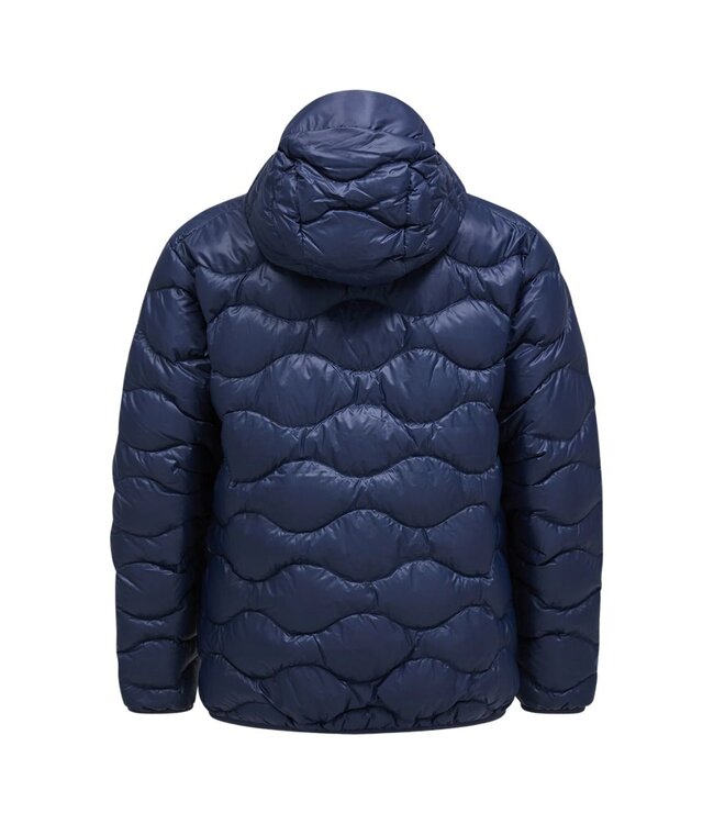 Peak Performance Helium down hood jacket blue shadow
