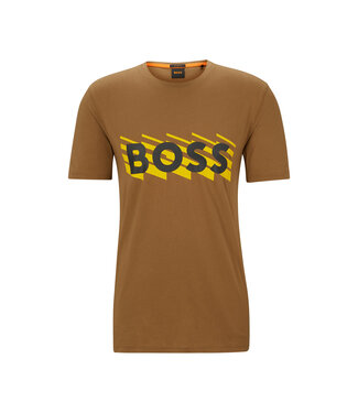 Hugo Boss Tee boss rete s/s open beige