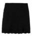 Alix the Label Lace mini skirt black – Playful skirt with ruffles