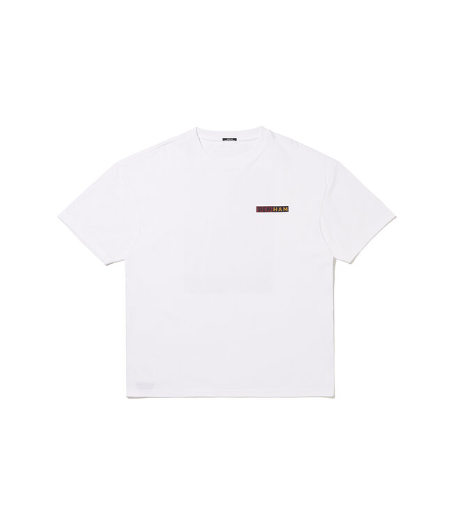 Denham Dotage box tee hcj white