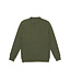 Denham Roger crew neck cmj black forest green