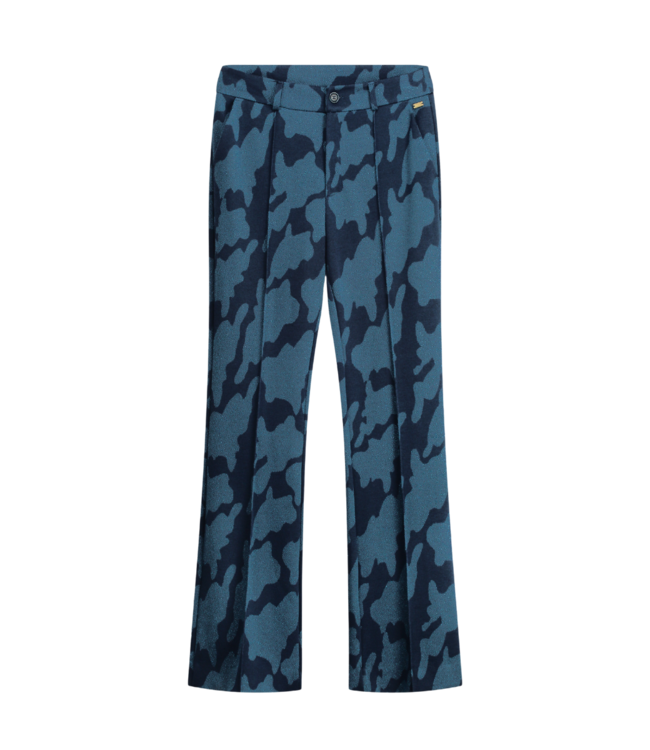 POM Amsterdam Swirl horizon blue pant blue