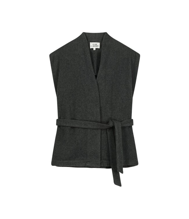 Club L'avenir Difya waistcoat dark grey