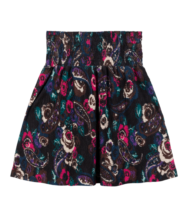 Alix the Label Paisley flower skirt multi colour