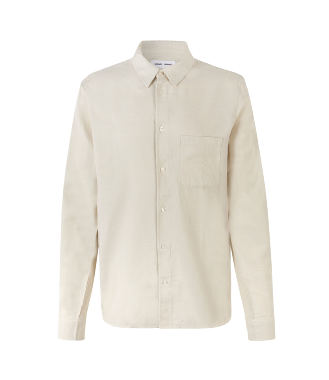 Samsoe Samsoe Liam shirt l/s clear cream