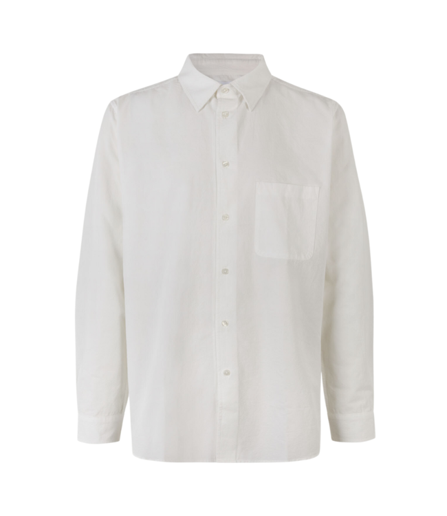 Samsoe Samsoe Damon shirt l/s white