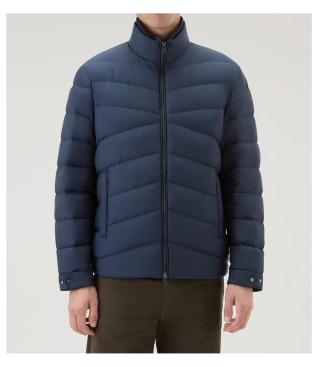 Woolrich Sundance down jacket melton blue