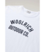 Woolrich Graphic tee s/s bright white