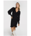 Alix the Label Crinkle dress black