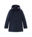 Woolrich Mountain stretch parka melton blue