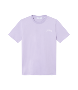 Les Deux Blake t-shirt light orchid/white