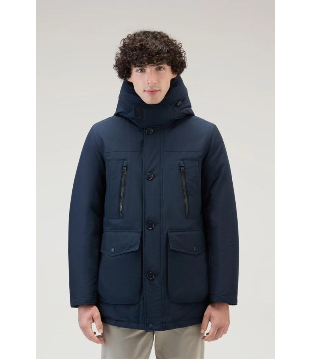 Woolrich | Arctic parka evolution melton blue | Newstyle - NewStyle.nl