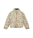 Olaf Vine aop puffer jacket beige off white