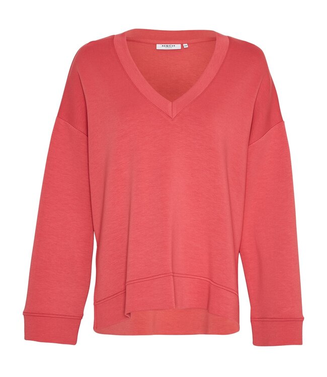 MSCH Copenhagen Petua Ima Q V Sweatshirt mineral red