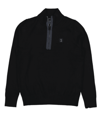 Butcher of Blue Clifden halfzip off black