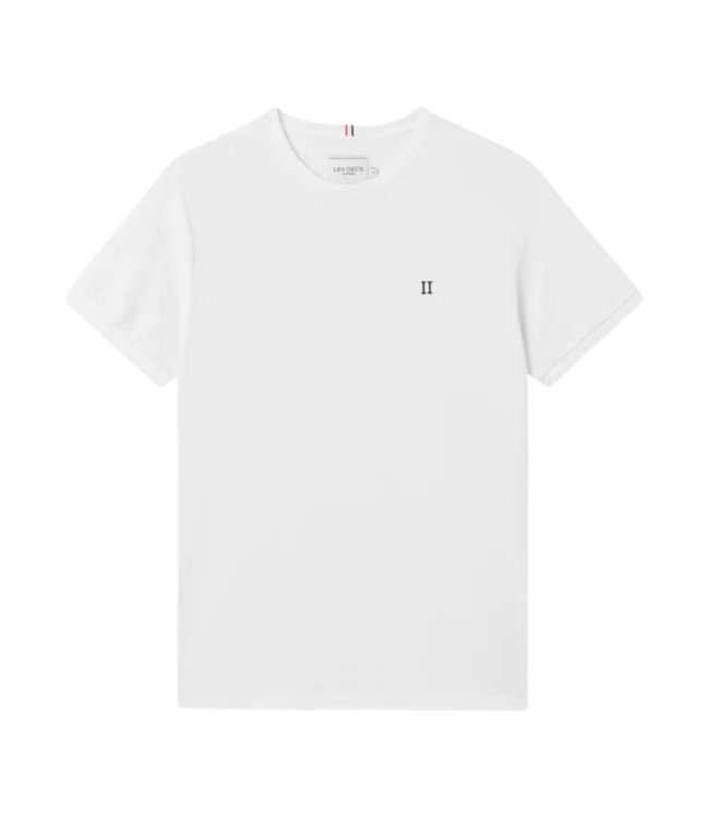 Les Deux Pique Tee S/S White - LDM101007-2020