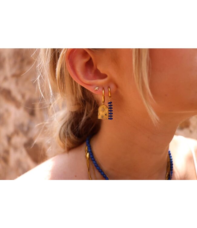 Label Kiki Stargazing hoop gold KSH1551-GOLD