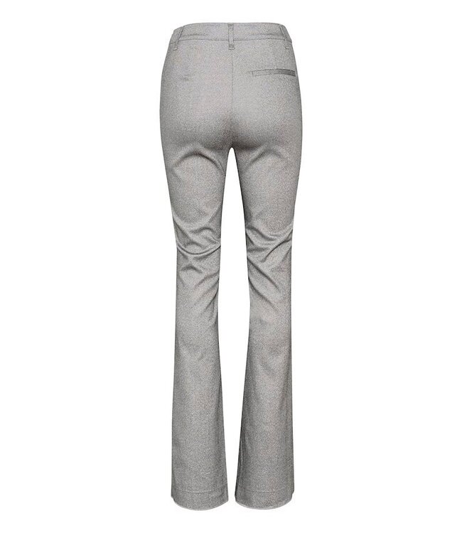 Gestuz Yaira pant grey twill glitter