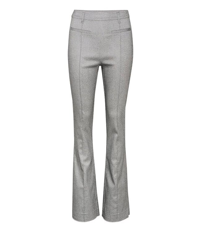 Gestuz Yaira pant grey twill glitter