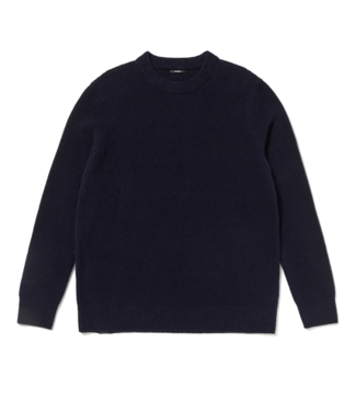 Denham Denham knit crew cch dark sapphire