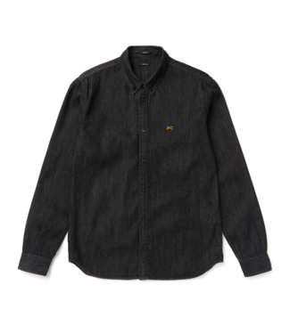 Denham Rich reg shirt bd black