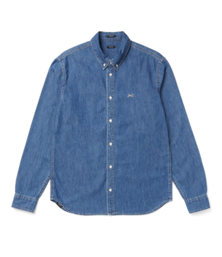 Denham Rich reg shirt id blue