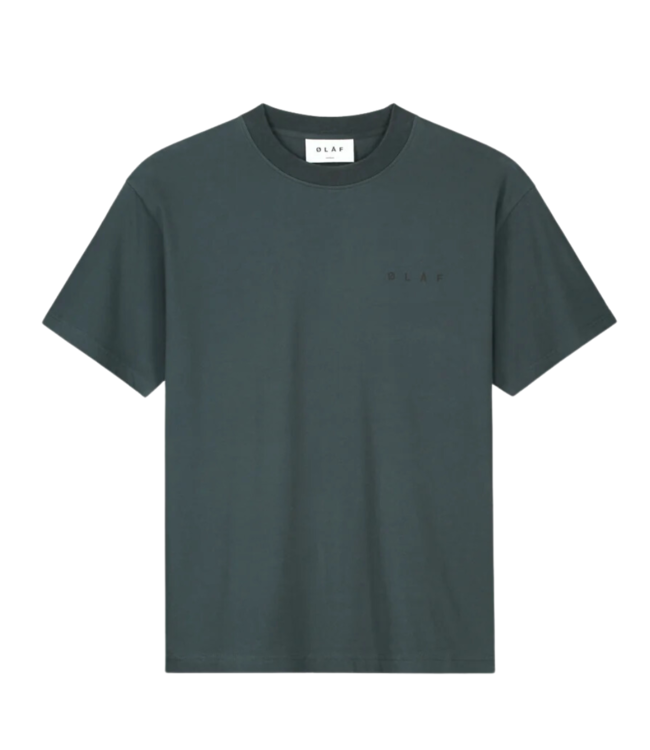 Olaf Blur face tee slate grey