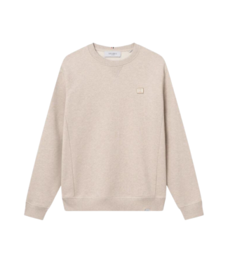 Les Deux Piece sweatshirt light sand melange/ivory dark sand